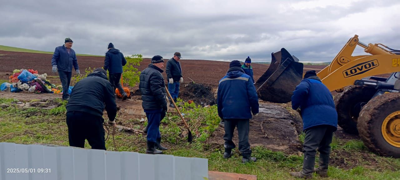 Багражда зиратны чистарту буенча зур өмә узды