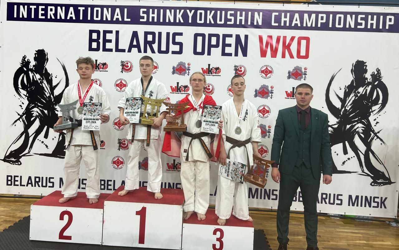 Триумф заинских каратистов на BELARUS OPEN WKO 2025