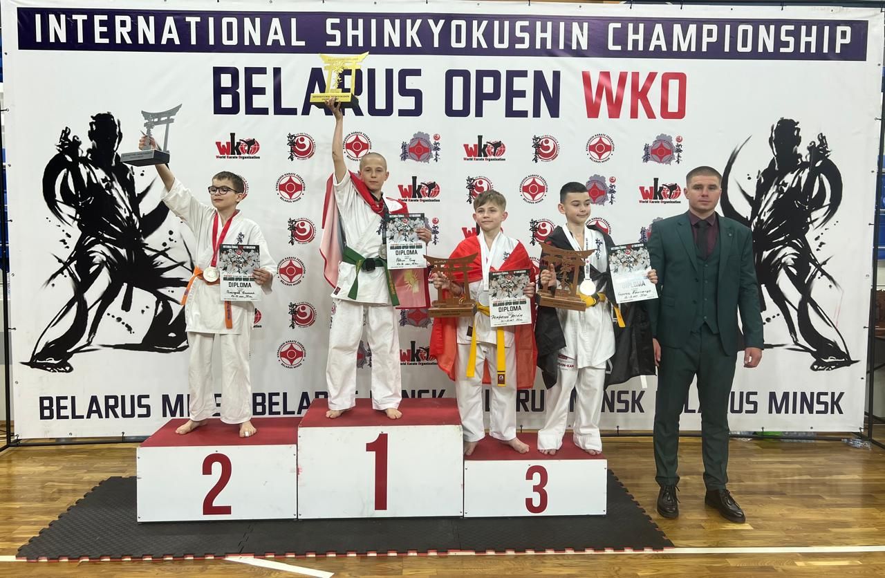 Триумф заинских каратистов на BELARUS OPEN WKO 2025