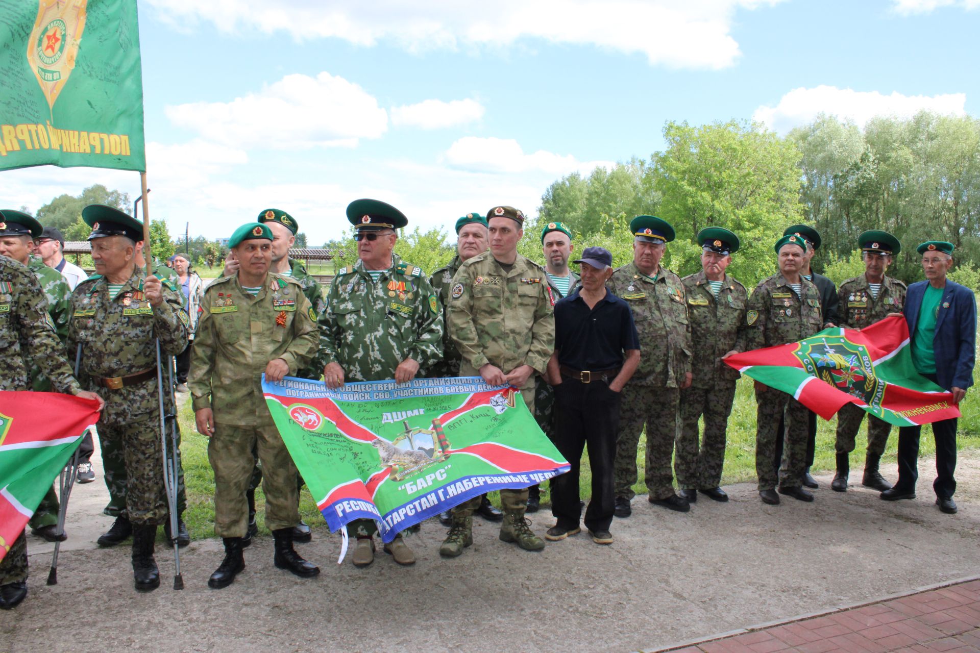 Зәйдә чик сакчыларына яңа һәйкәл ачылды