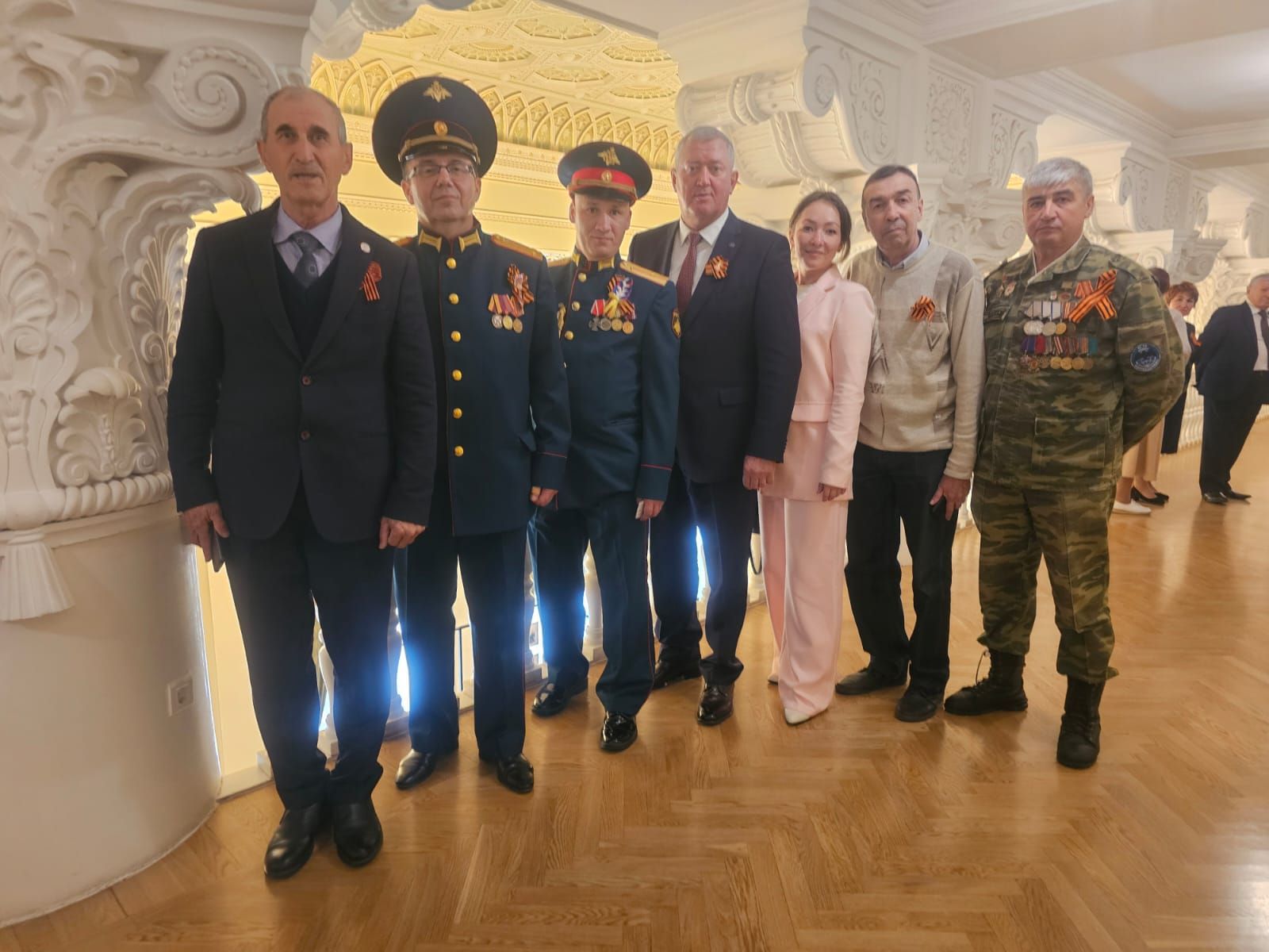 Зәй делегациясе Казанда Бөек Җиңү юбилеена багышланган чарада катнашты