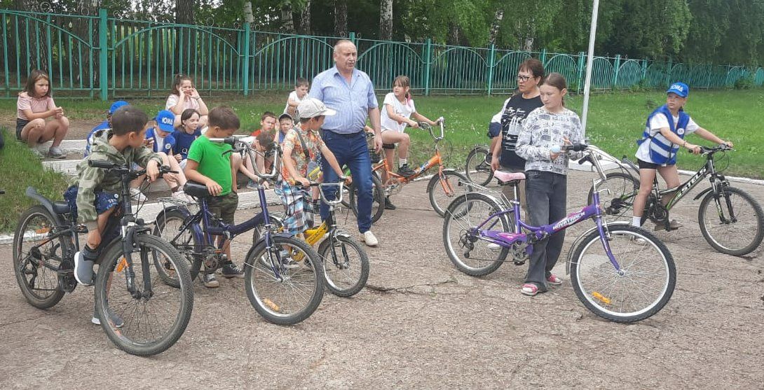 Юные велосипедисты Савалеевской школы готовы к безопасному сезону