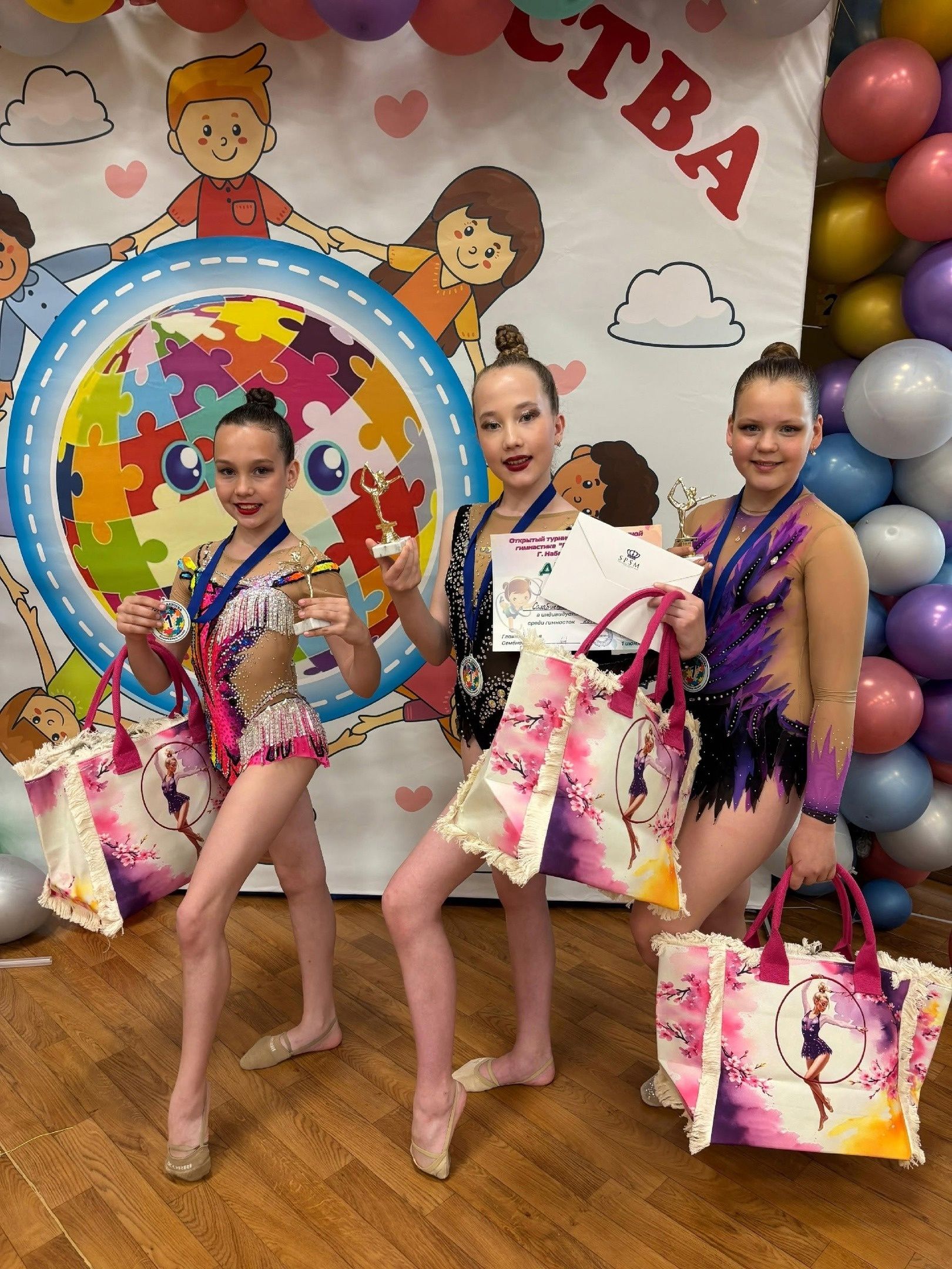 Нәфис гимнастика буенча ярышларда Зәй кызлары – призлы урыннарда