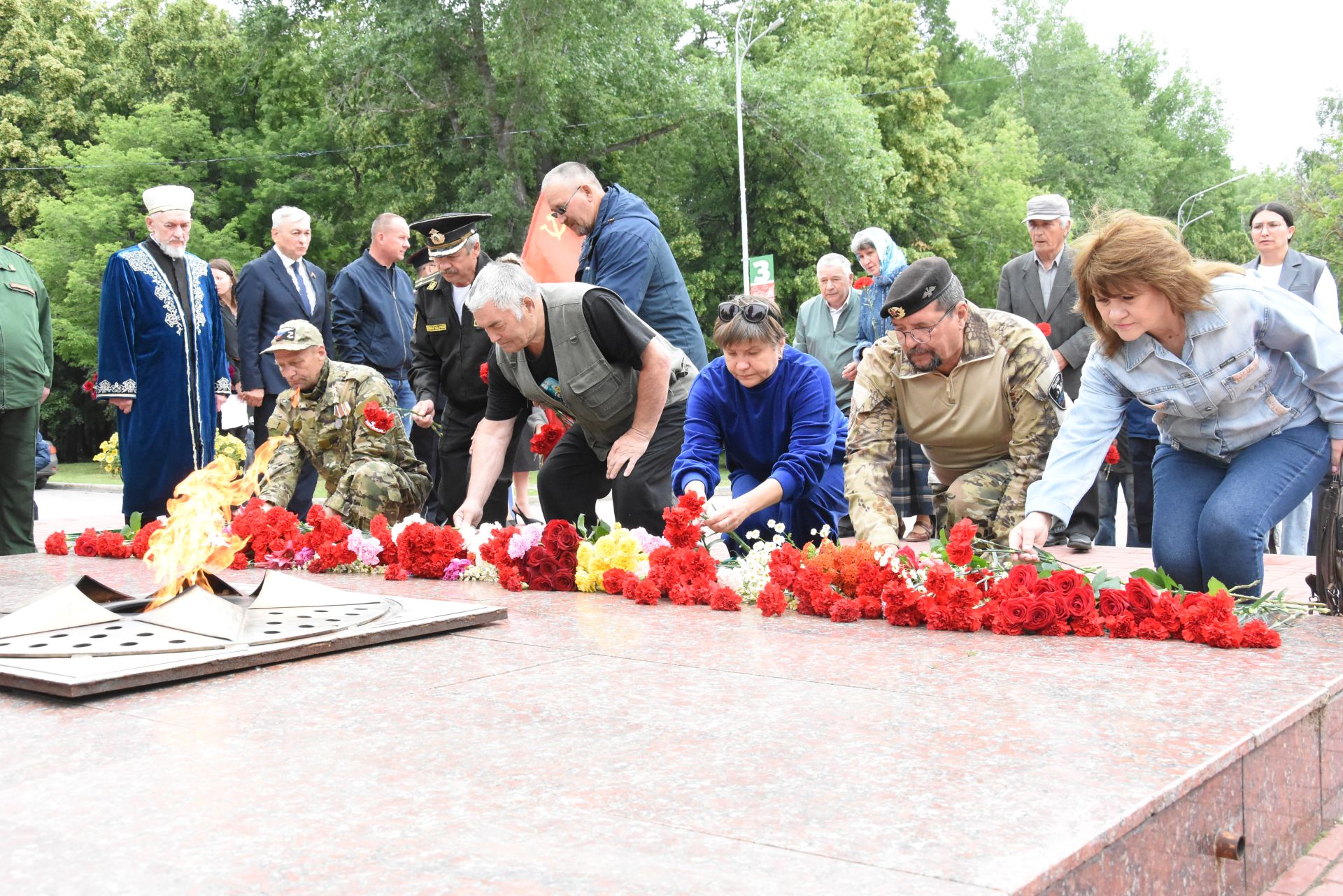 Заинцы почтили память героев Великой Отечественной войны