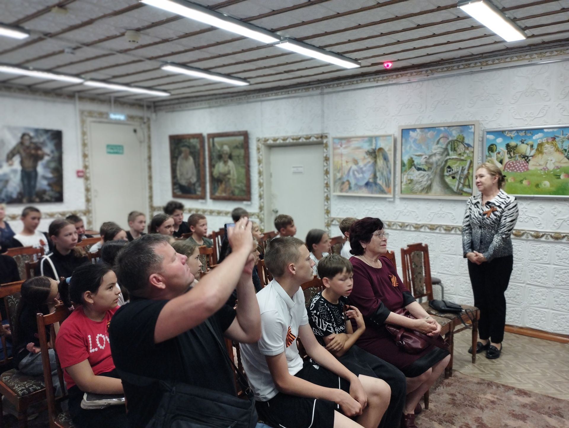 Зәйдә Бөек Ватан сугышында һәлак булган Черновларга багышланган фильм күрсәтелде