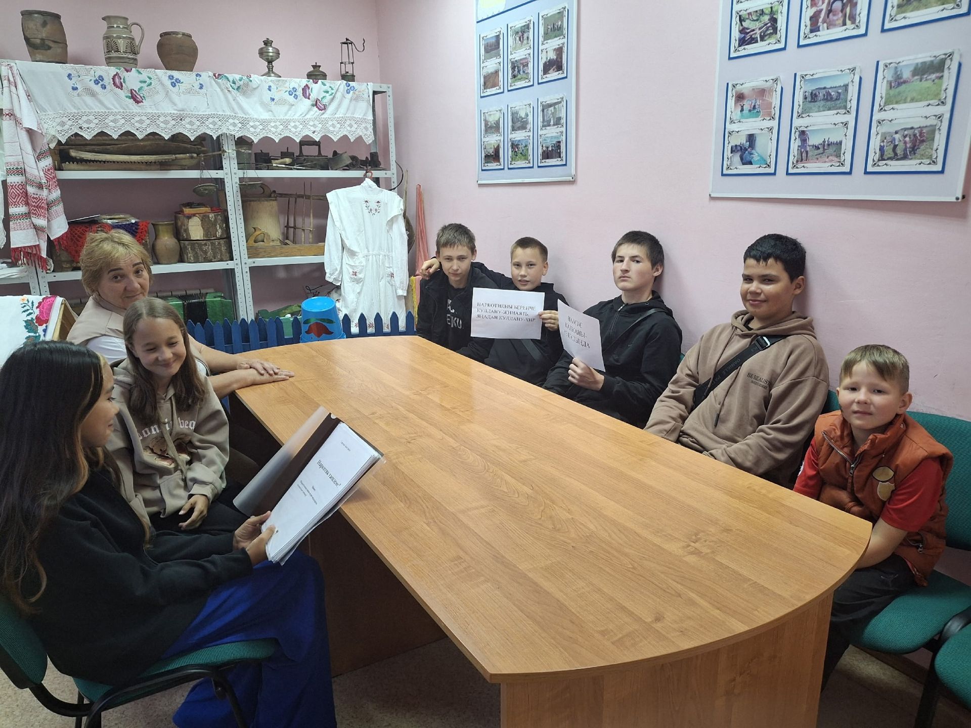 Сармашбаш мәдәният хезмәткәрләре наркоманиягә каршы көрәшкә кушылды