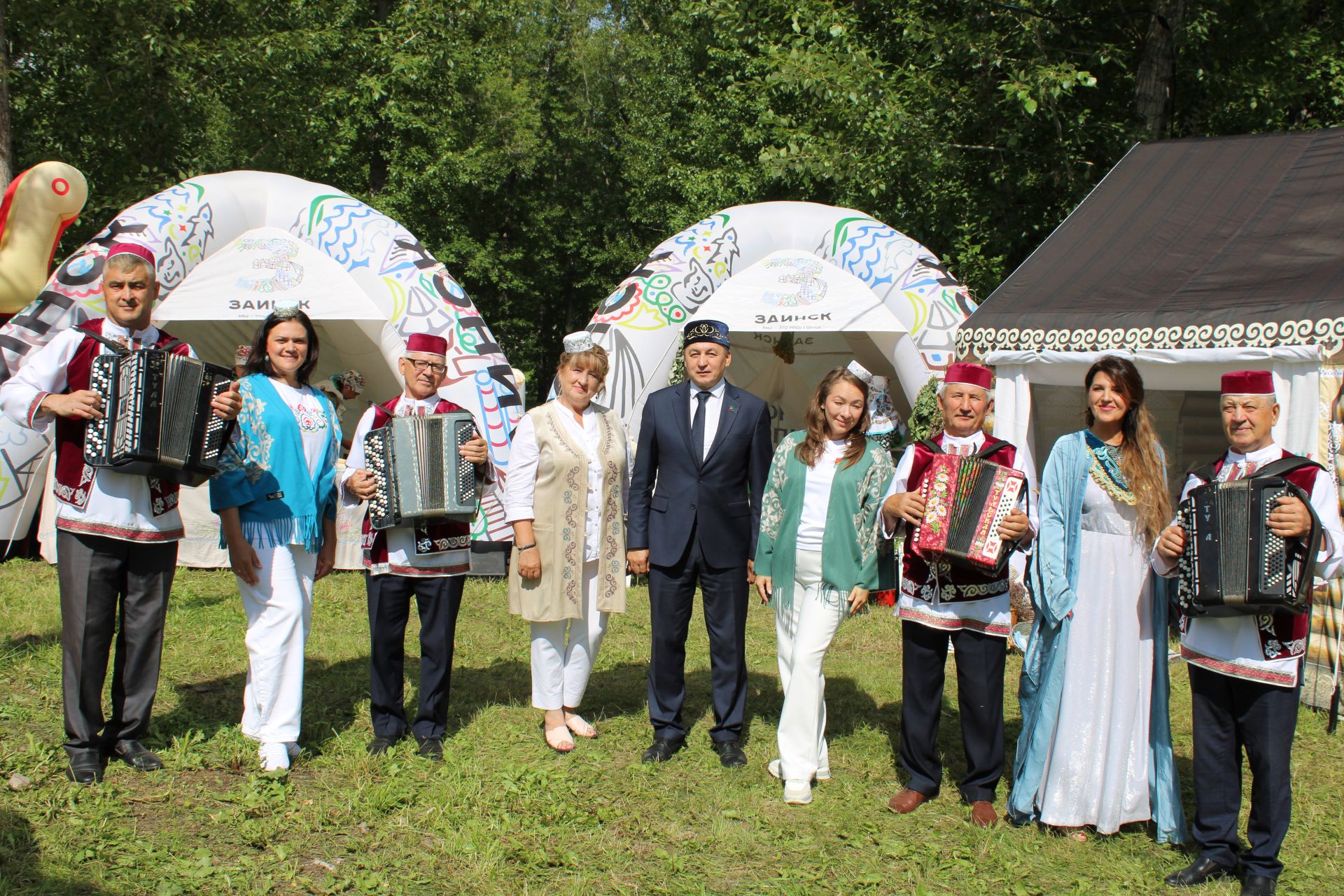 Сабантуй төбәкләрне берләштерә