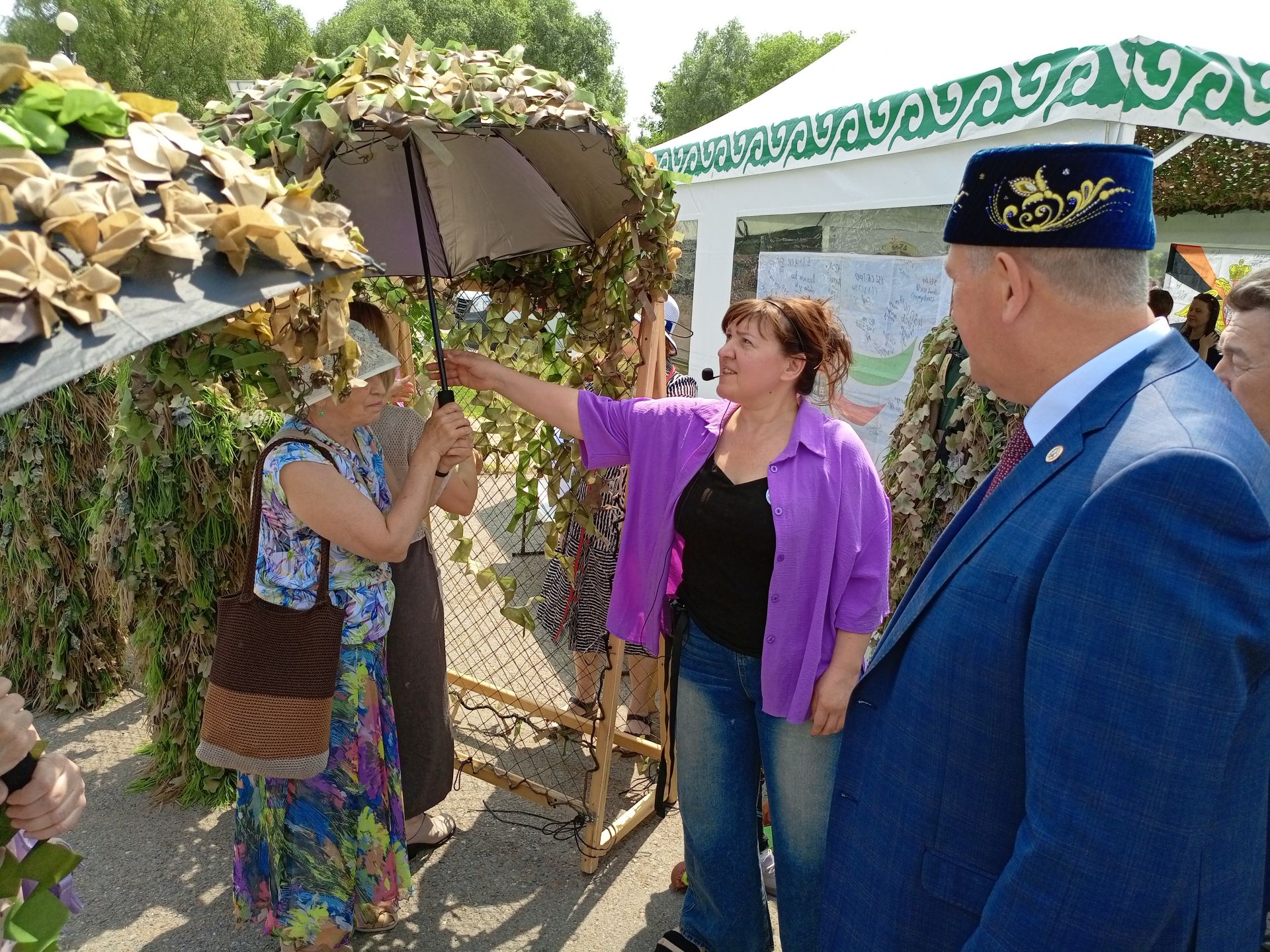 Төрле мәйданчыкларда – кунакчыллык