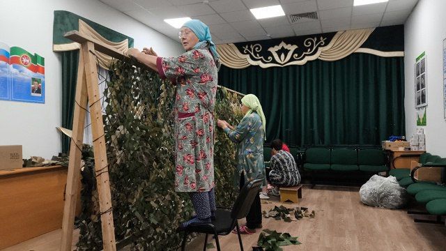 Зәй районы Карман авылы халкы хәрбиләргә ярдәм итүен дәвам итә