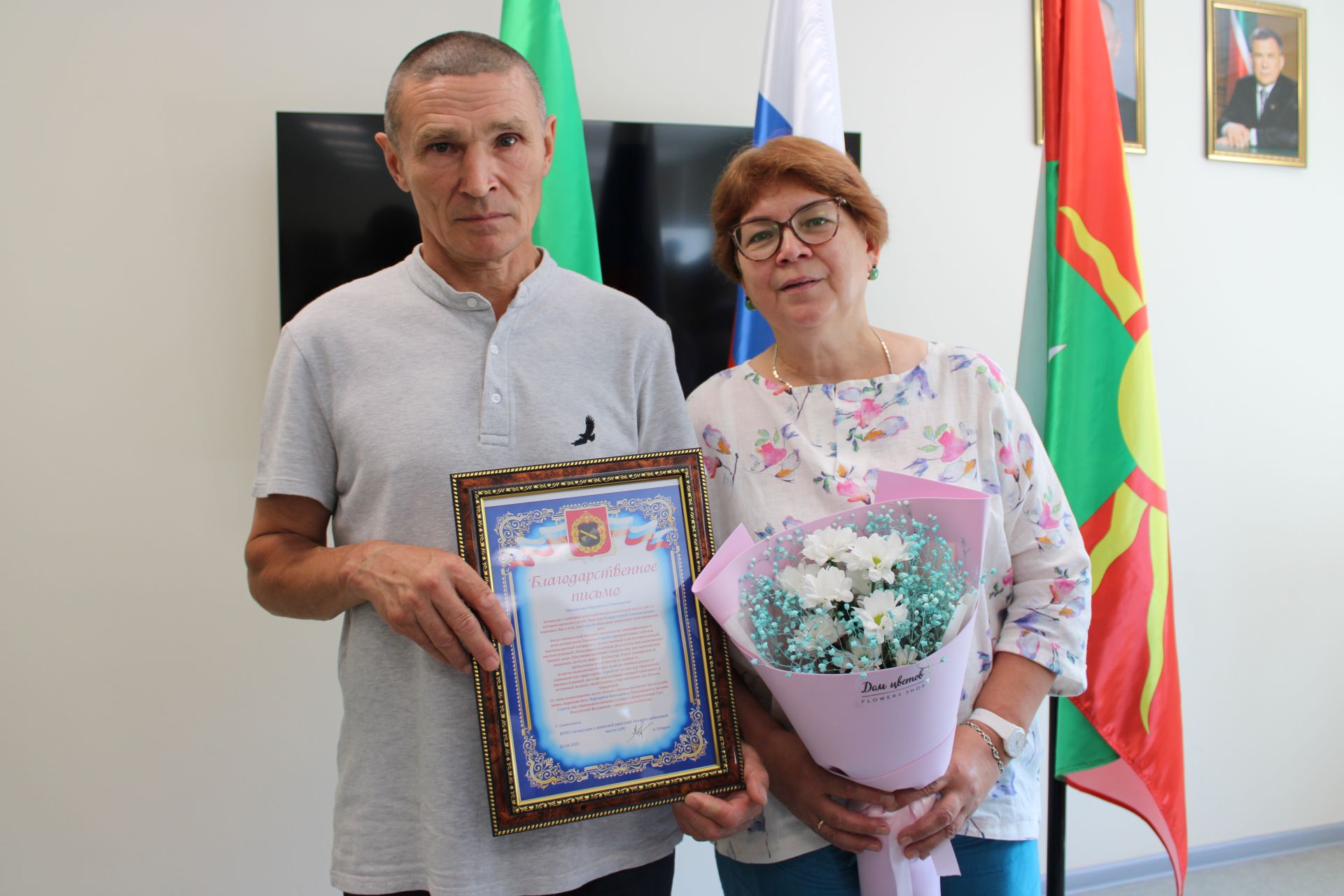 Подвиг отца и сына: семья Егоровых из Заинска получила награду