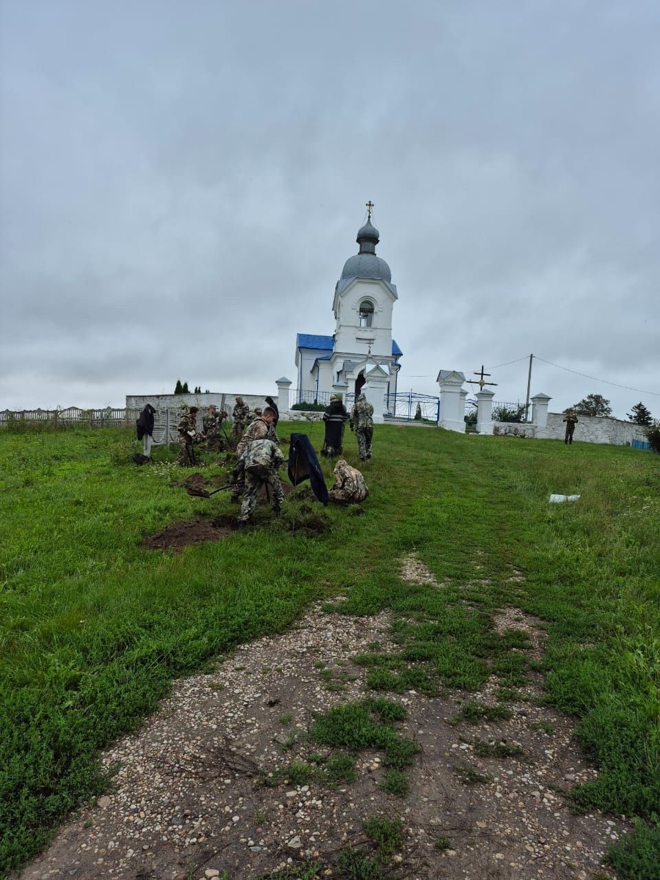 Заинские поисковики ведут раскопки в Беларуси