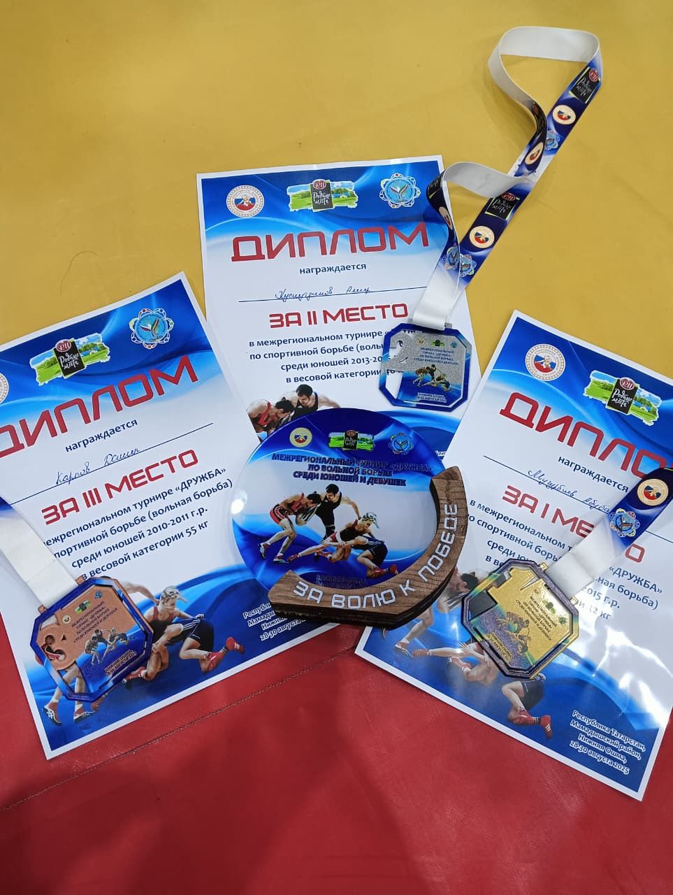 Зәйнең яшь көрәшчеләре  булдыра