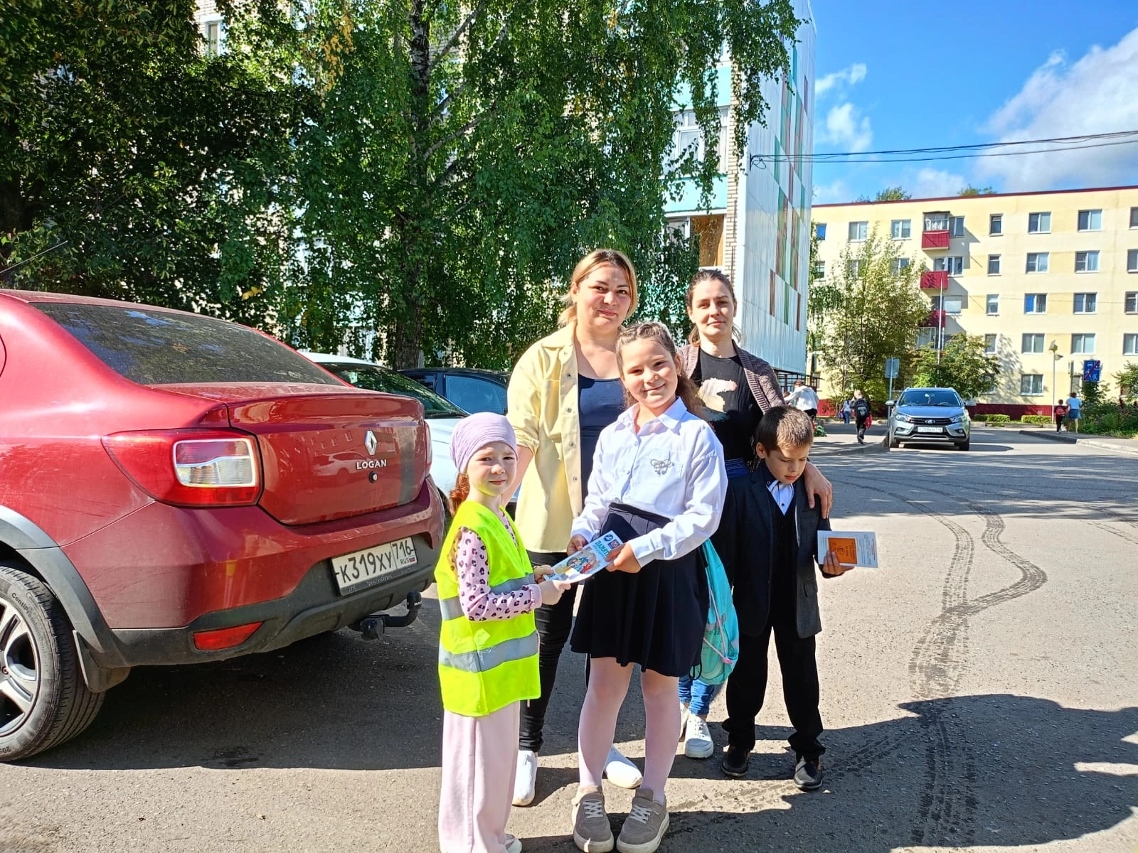 В детском саду «Алтынчеч» прошла акция по профилактике дорожно-транспортных происшествий