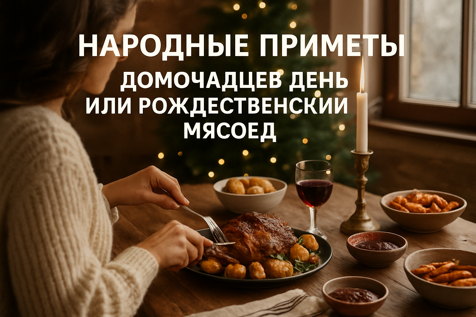 Народные приметы на 10 января: День домочадцев или Рождественский мясоед