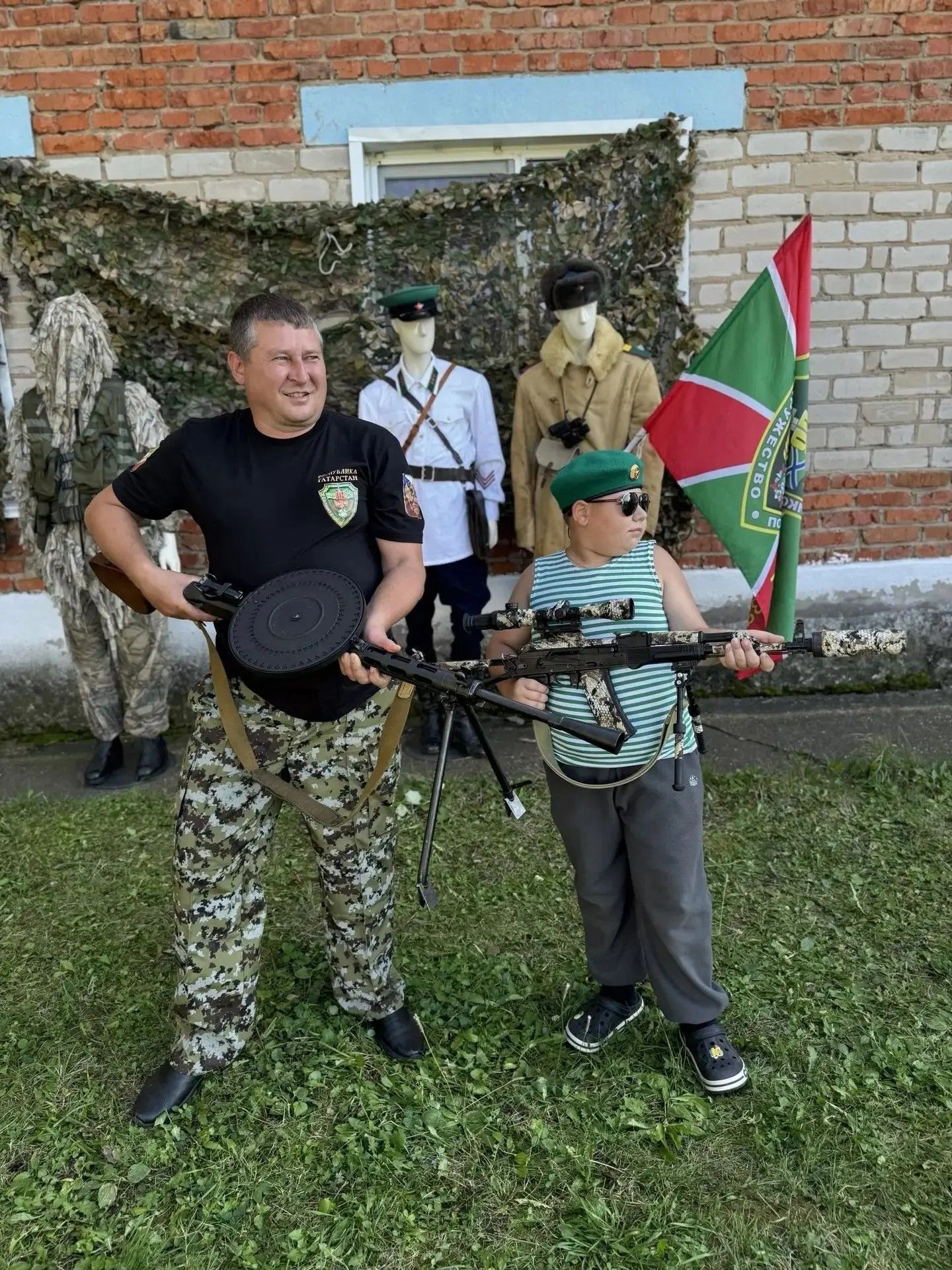 Многодетный отец из Заинска Виктор Борисов воспитывает детей личным примером