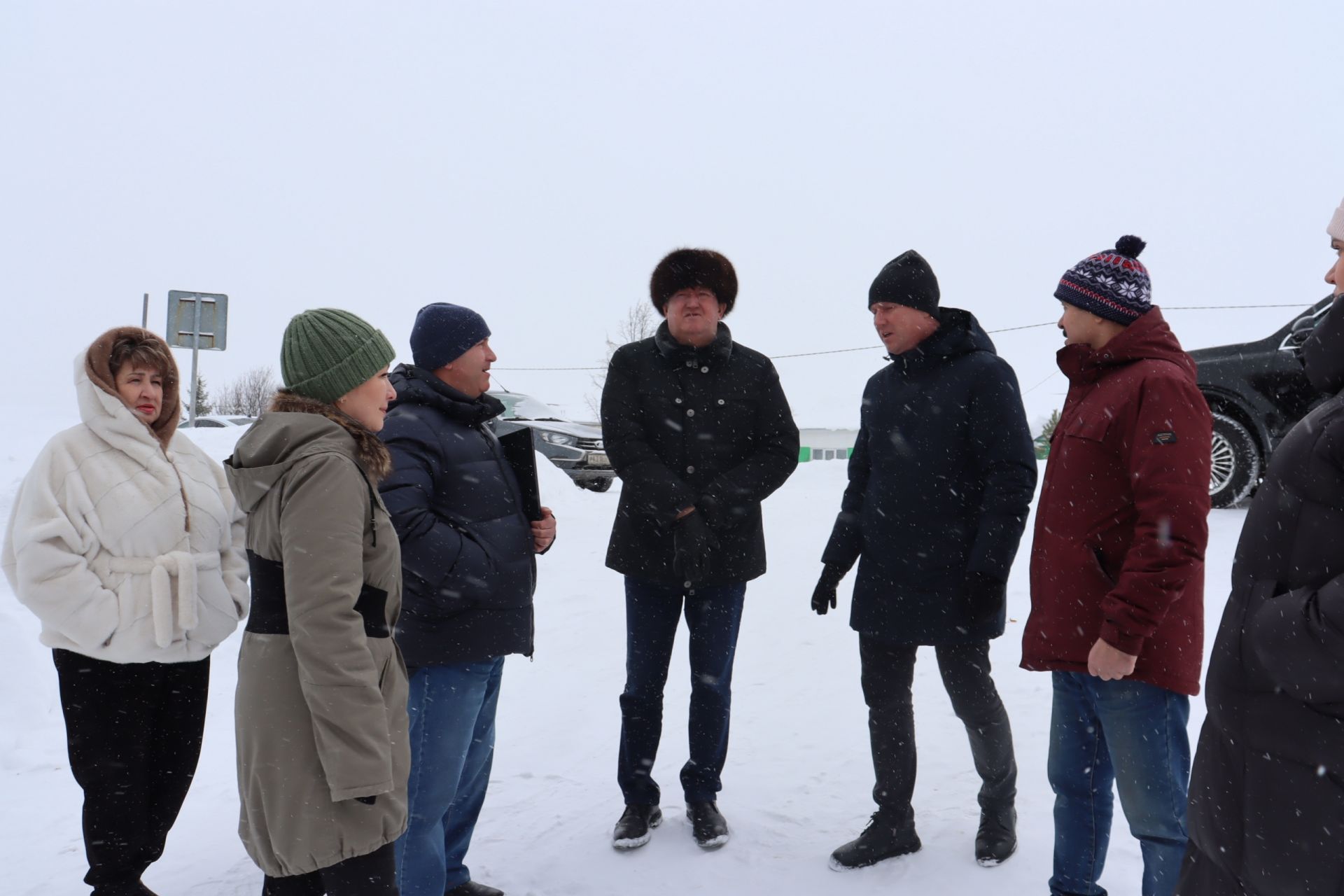 Зәйдә район җитәкчеләре  капиталь ремонт һәм төзелеш объектларын карадылар