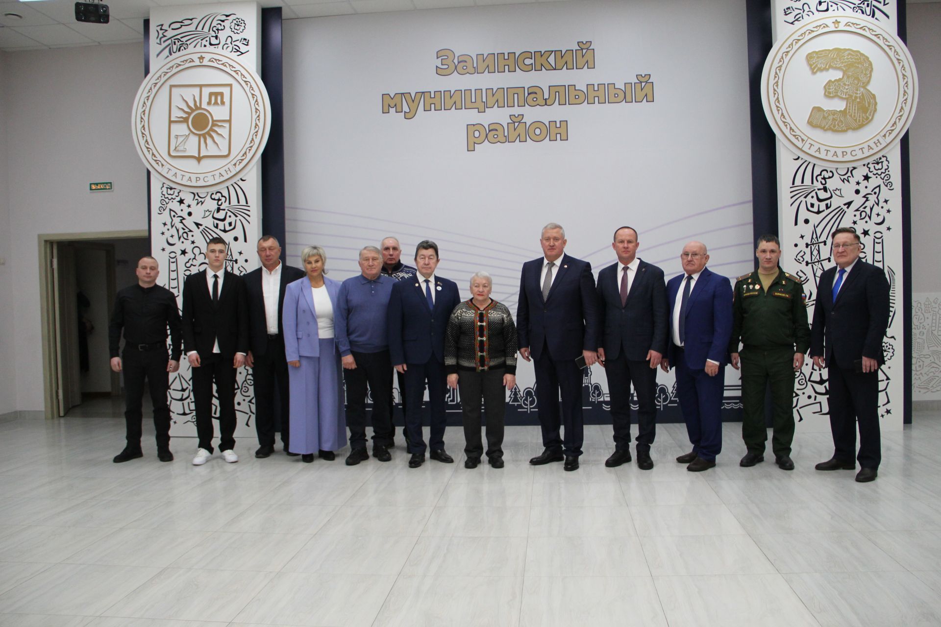 В Заинске торжественно открыли Год патриотизма и единства