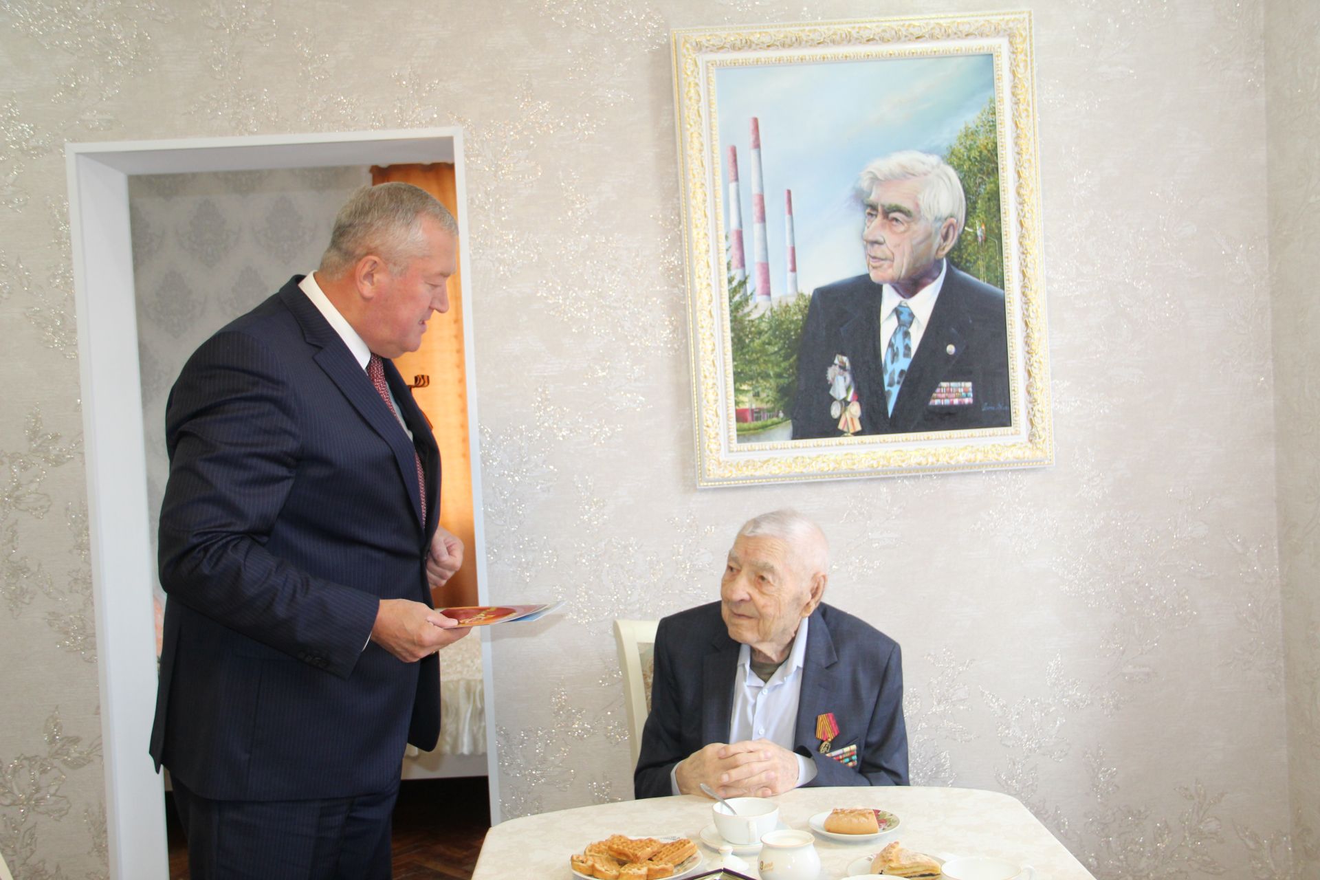 Зәйдә бердәнбер Бөек Ватан сугышы ветераны Җиңү көне белән котлаулар кабул итте