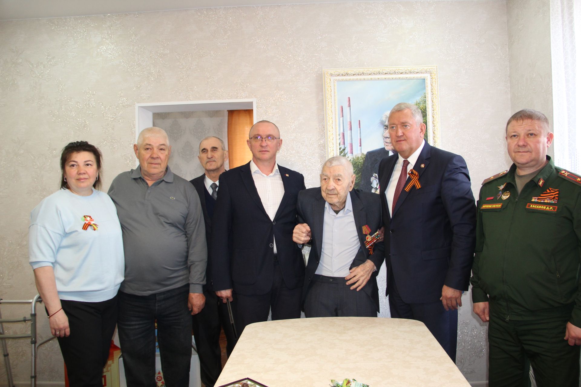 Зәйдә бердәнбер Бөек Ватан сугышы ветераны Җиңү көне белән котлаулар кабул итте