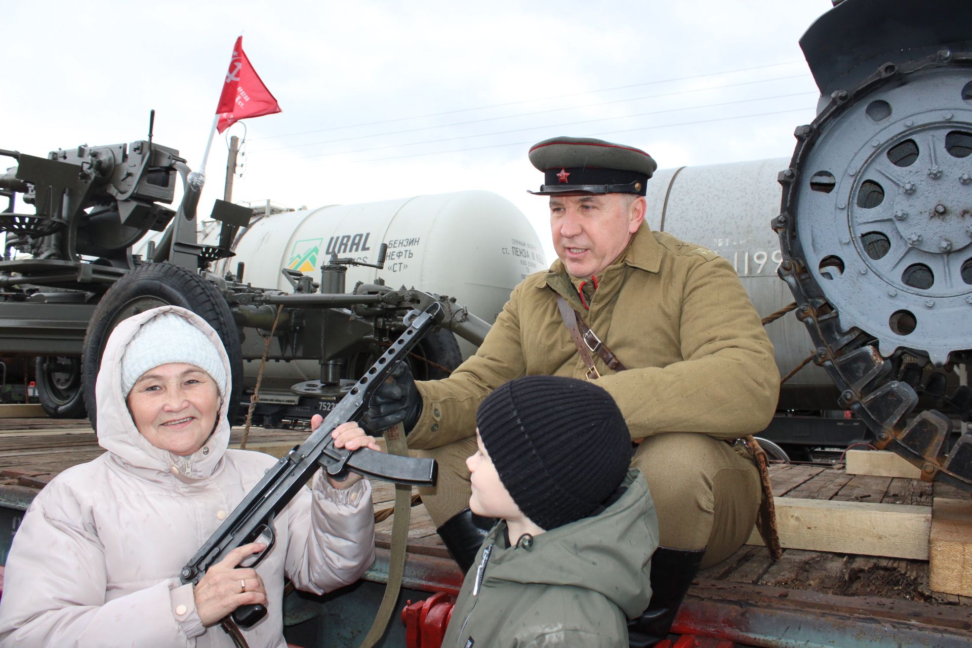 Зәйгә «Җиңү поезды» килде: Сугыш тарихы 10 вагонда
