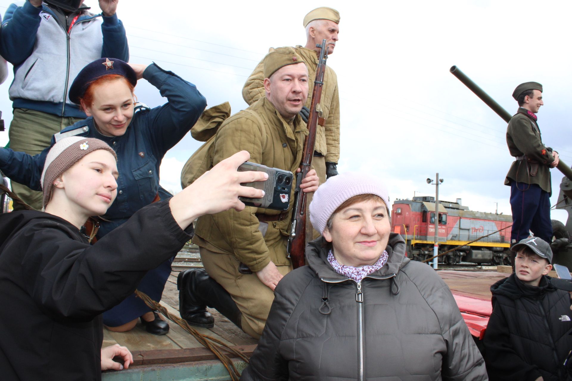 Зәйгә «Җиңү поезды» килде: Сугыш тарихы 10 вагонда
