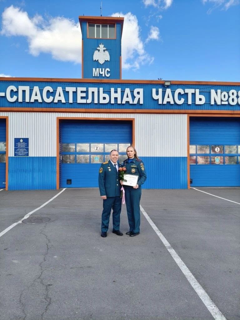 Зәйдә янгын сүндерүчеләрне һөнәри бәйрәмнәре белән котладылар