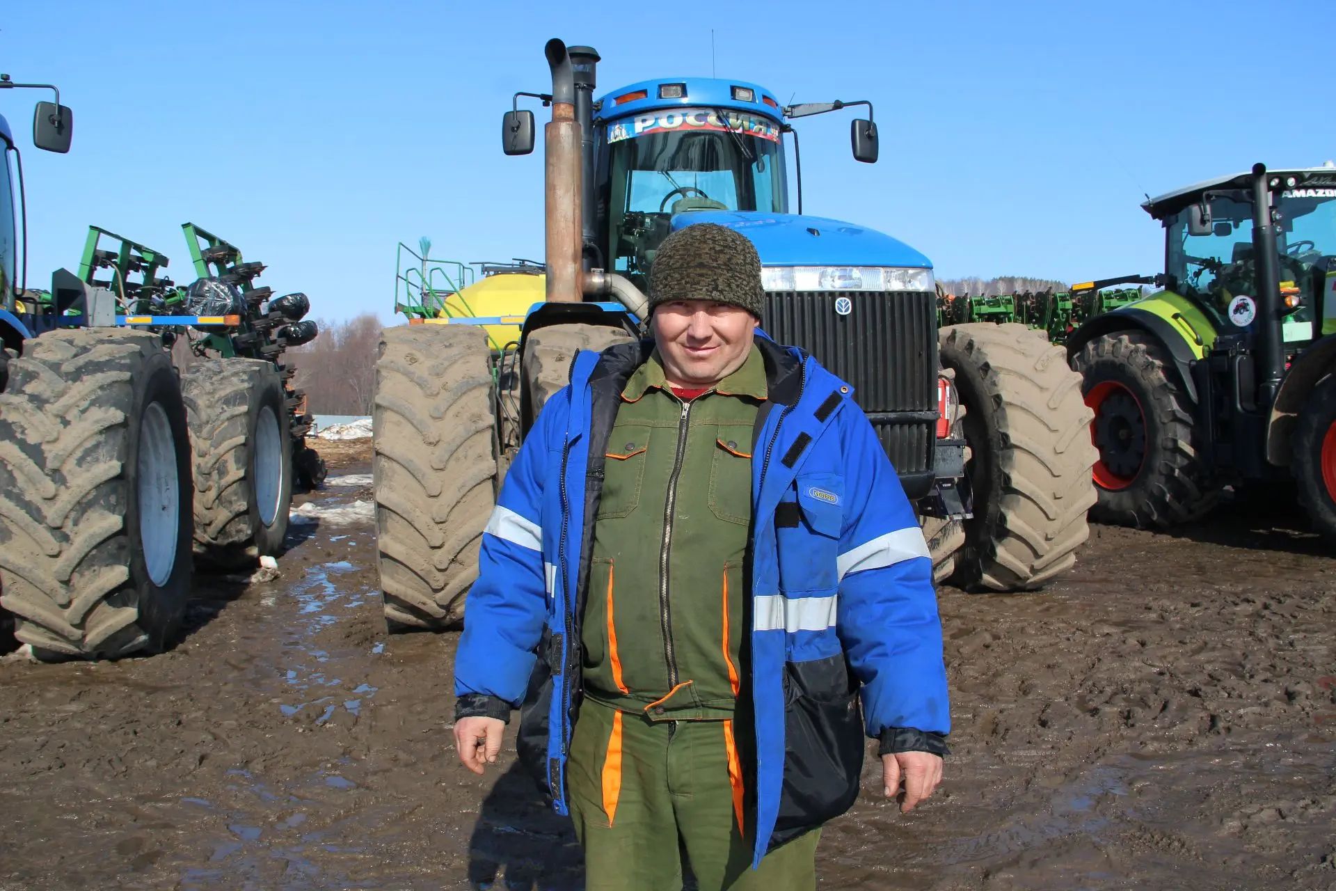 Житель Гулькино Александр Тойметьев продолжает династию механизаторов