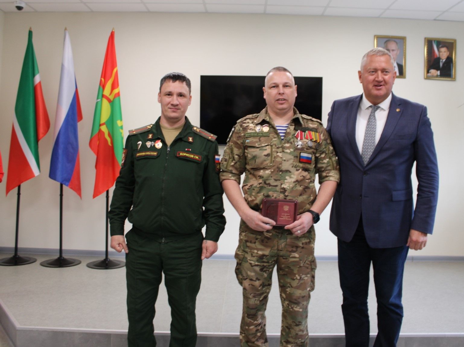 Зәйнең махсус хәрби операция ветераны Батырлык ордены белән бүләкләнде