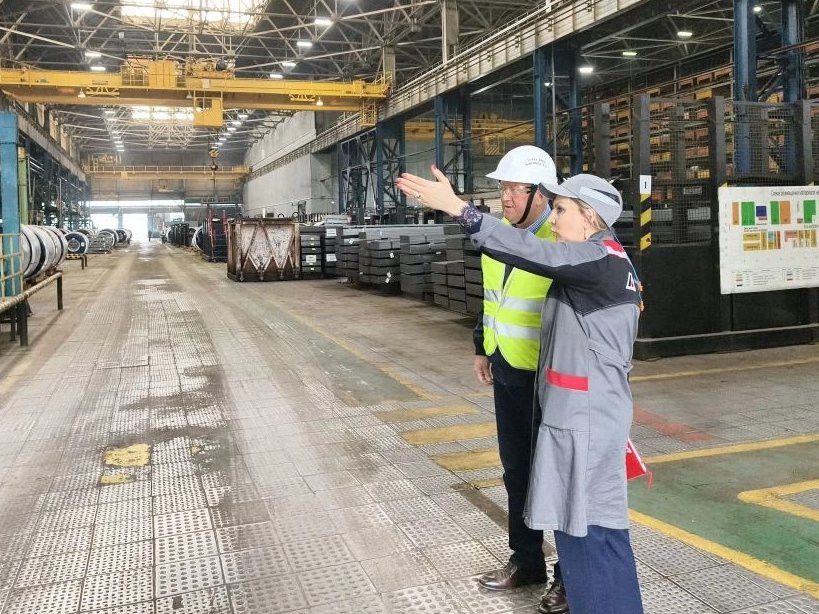 Глава района Разиф Каримов посетил заводы «ТЕХНО» и «Аккурайд Уилз Руссиа»