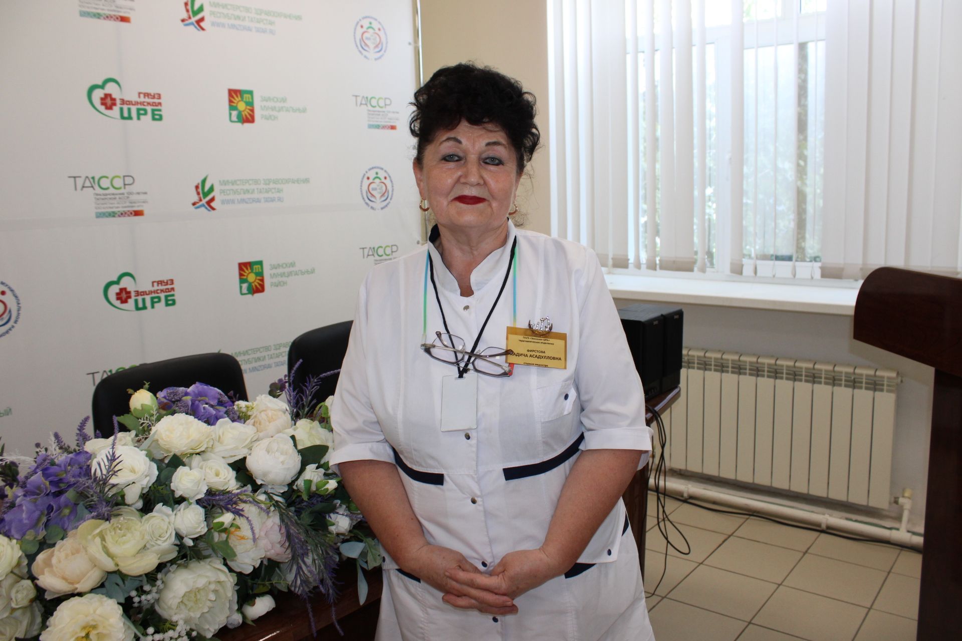 В Заинской ЦРБ отметили Международный день медицинской сестры
