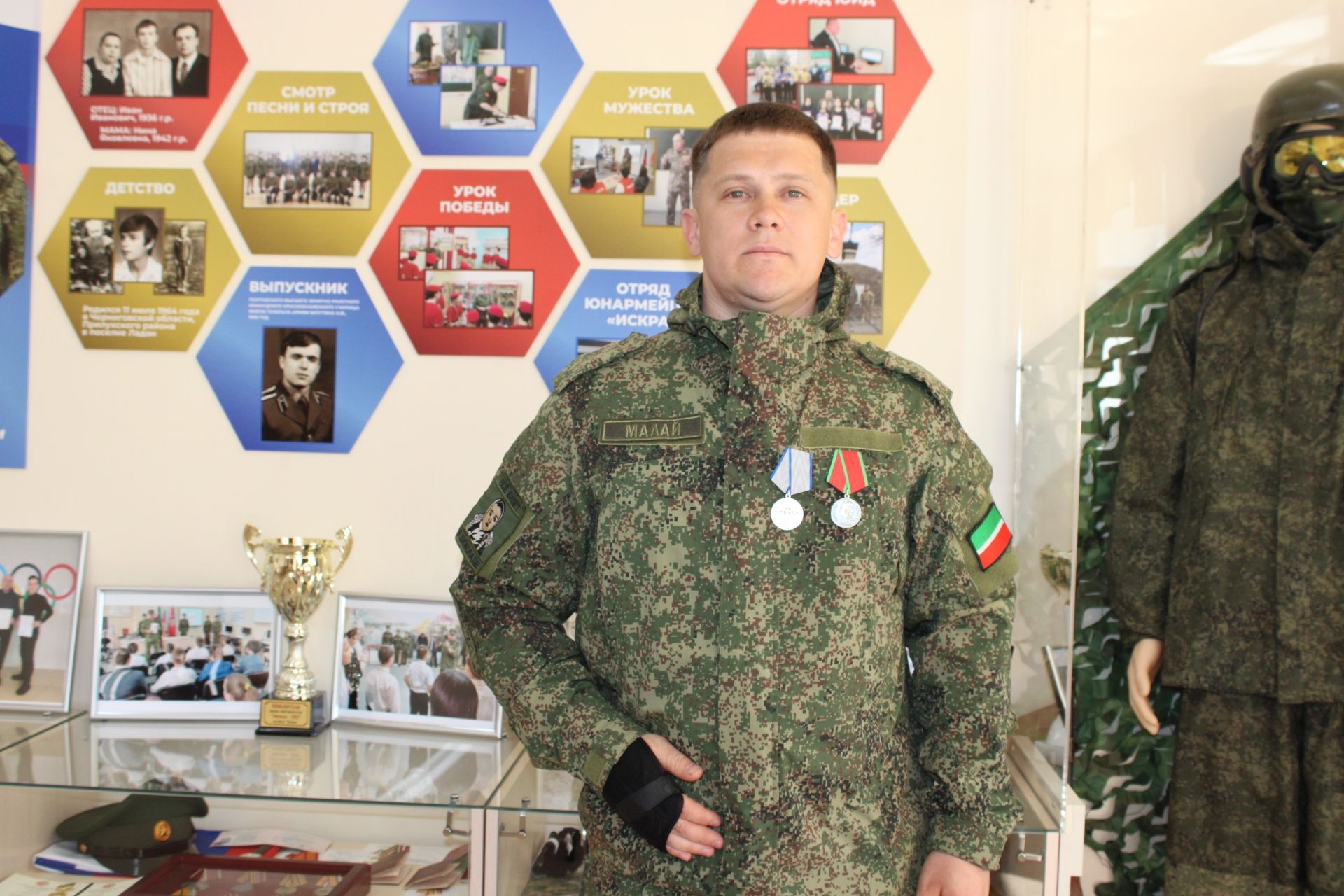 Кыю егет яуда да, тыныч тормышта да сынатмый