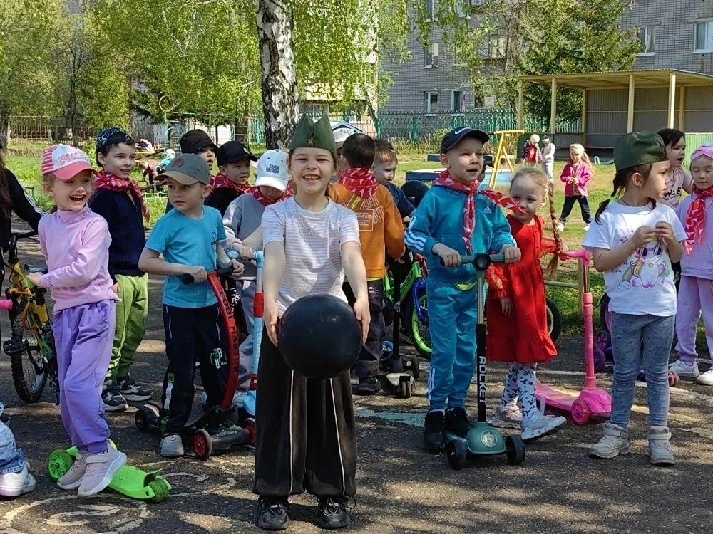 Сабыйлар “Без-җиңүчеләр варислары” велойөрешендә катнашты
