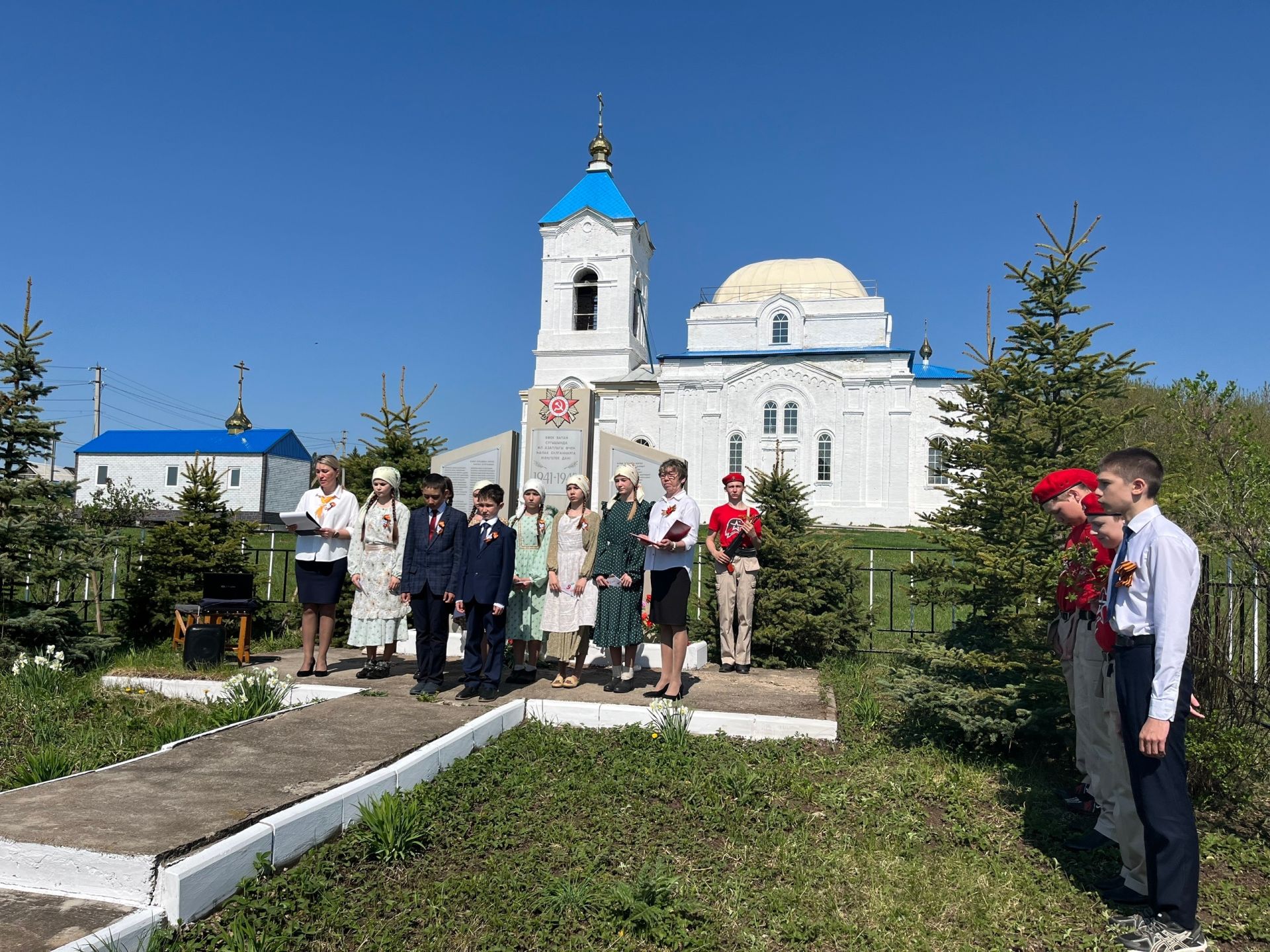Бөек Җиңү көне уңаеннан Керәшен Мәлемендә  митинг узды