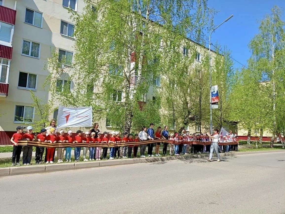 Зәйнең Ленин урамы «Хәтер тасмасы» белән бизәлде