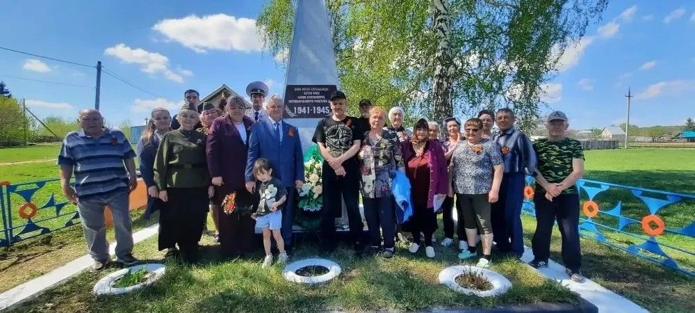 Бөек Җиңү көне уңаеннан Поповка авылында  митинг узды