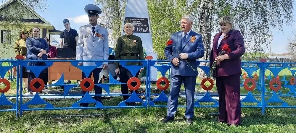 Бөек Җиңү көне уңаеннан Поповка авылында  митинг узды
