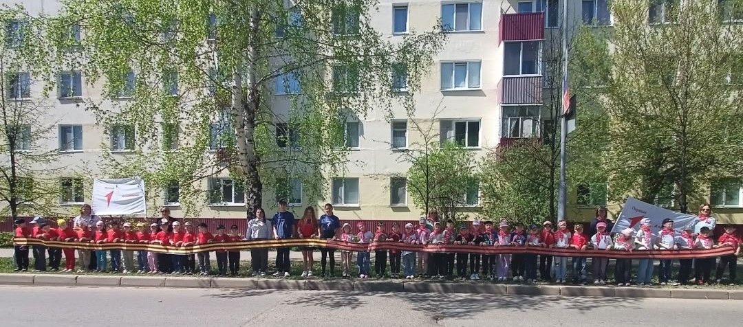 Зәйнең Ленин урамы «Хәтер тасмасы» белән бизәлде