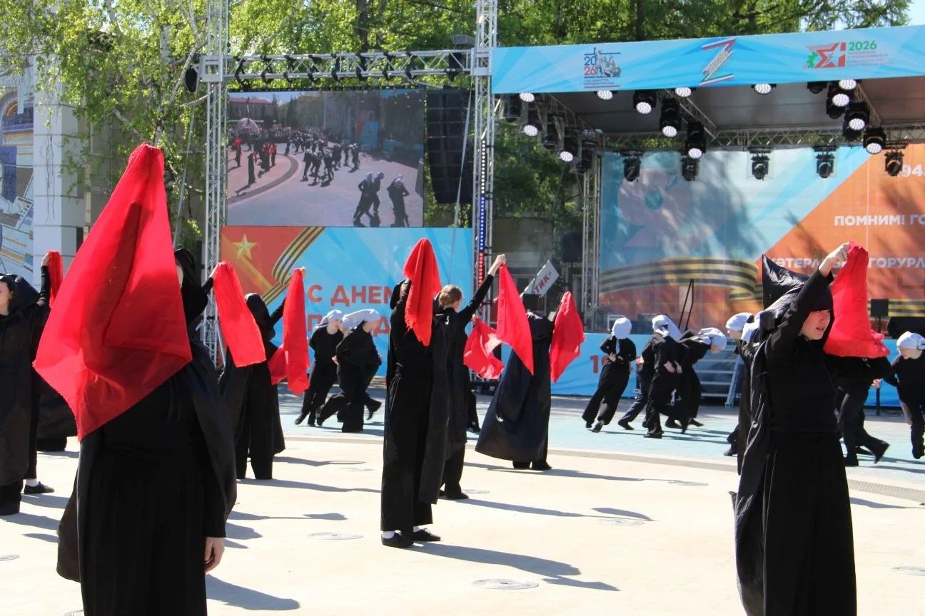 Җиңү көненә багышланган театрлаштырылган тамашаны зәйлеләр күз яшьләре аша карады