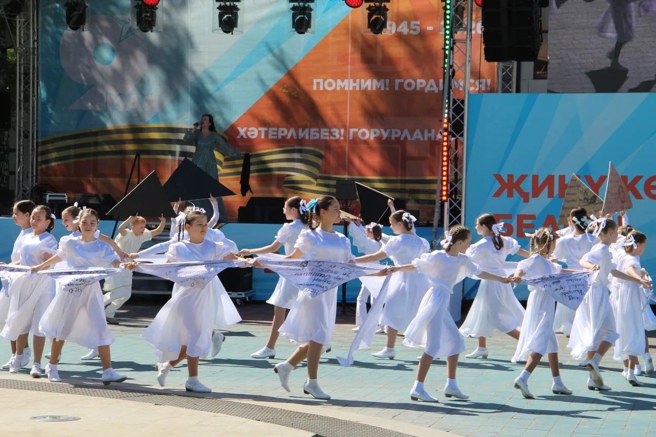 Җиңү көненә багышланган театрлаштырылган тамашаны зәйлеләр күз яшьләре аша карады