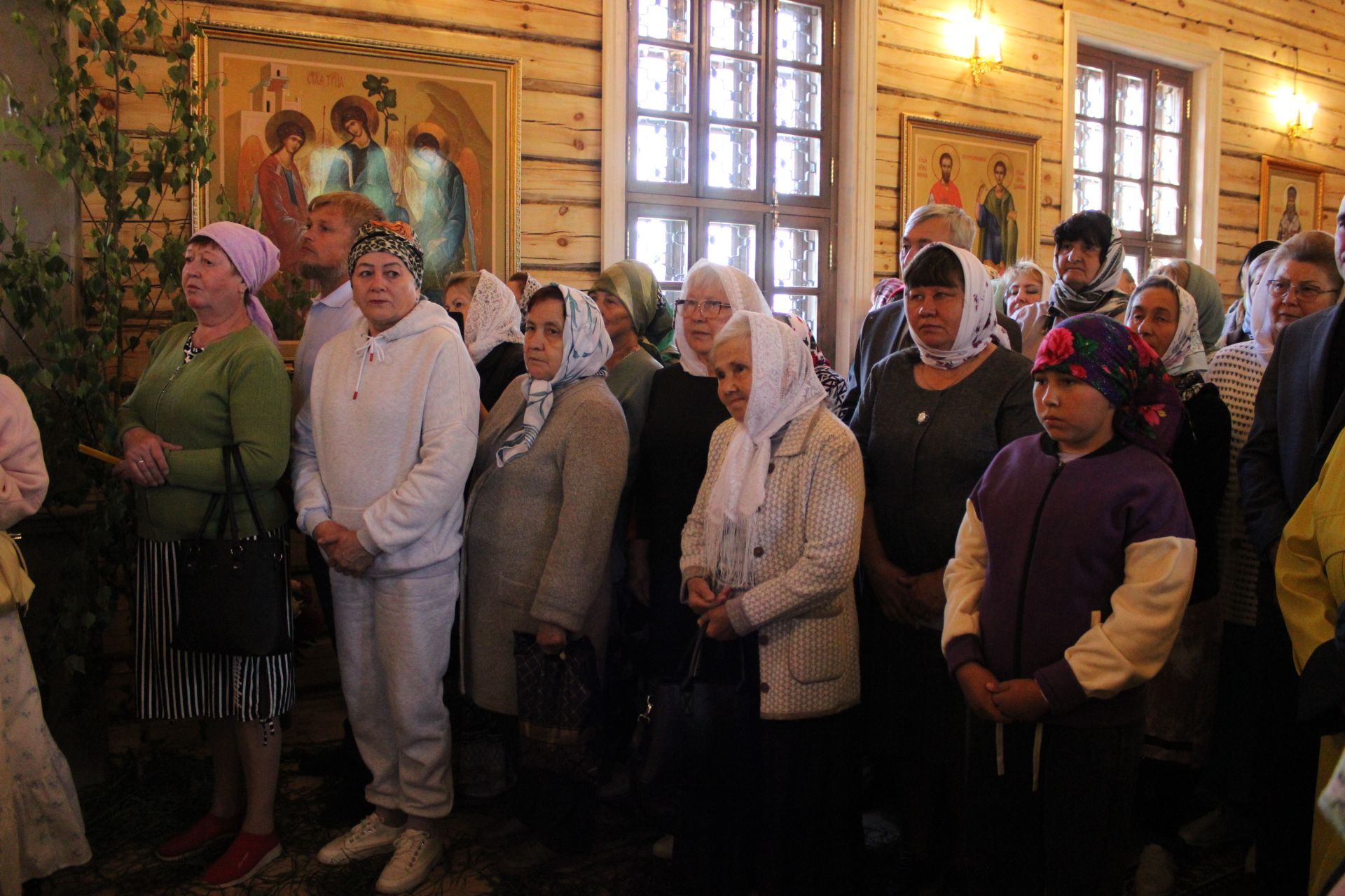 Югары Багражда реставрациядән соң  Изге Троица чиркәве ачылды