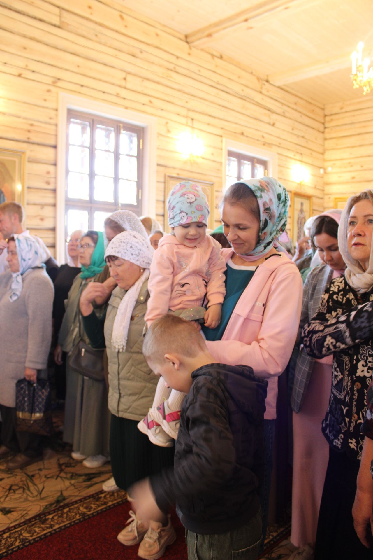 Югары Багражда реставрациядән соң  Изге Троица чиркәве ачылды