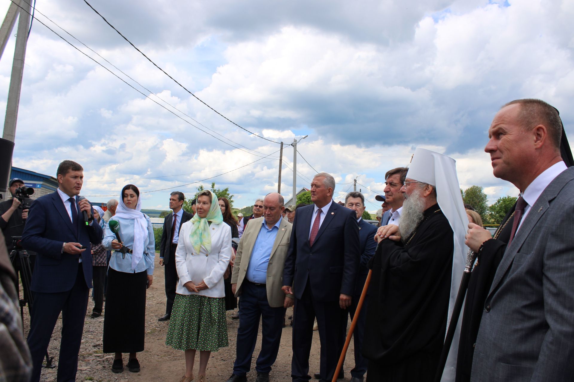 Югары Багражда реставрациядән соң  Изге Троица чиркәве ачылды