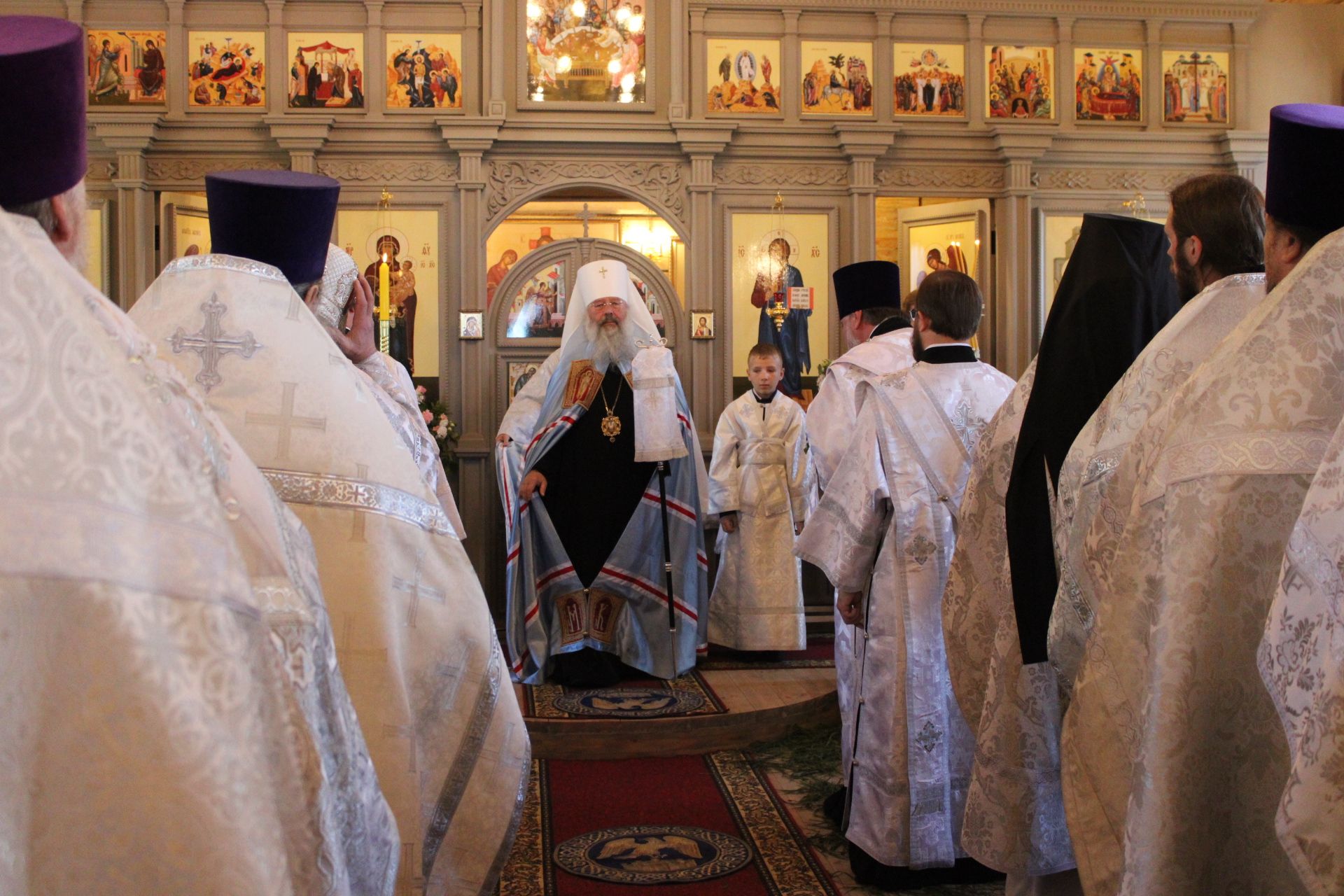 Югары Багражда реставрациядән соң  Изге Троица чиркәве ачылды