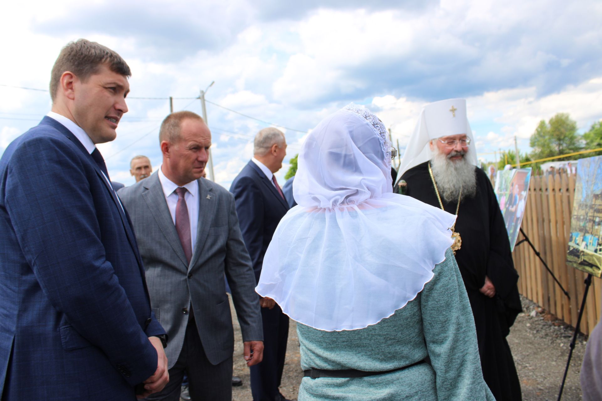 Югары Багражда реставрациядән соң  Изге Троица чиркәве ачылды