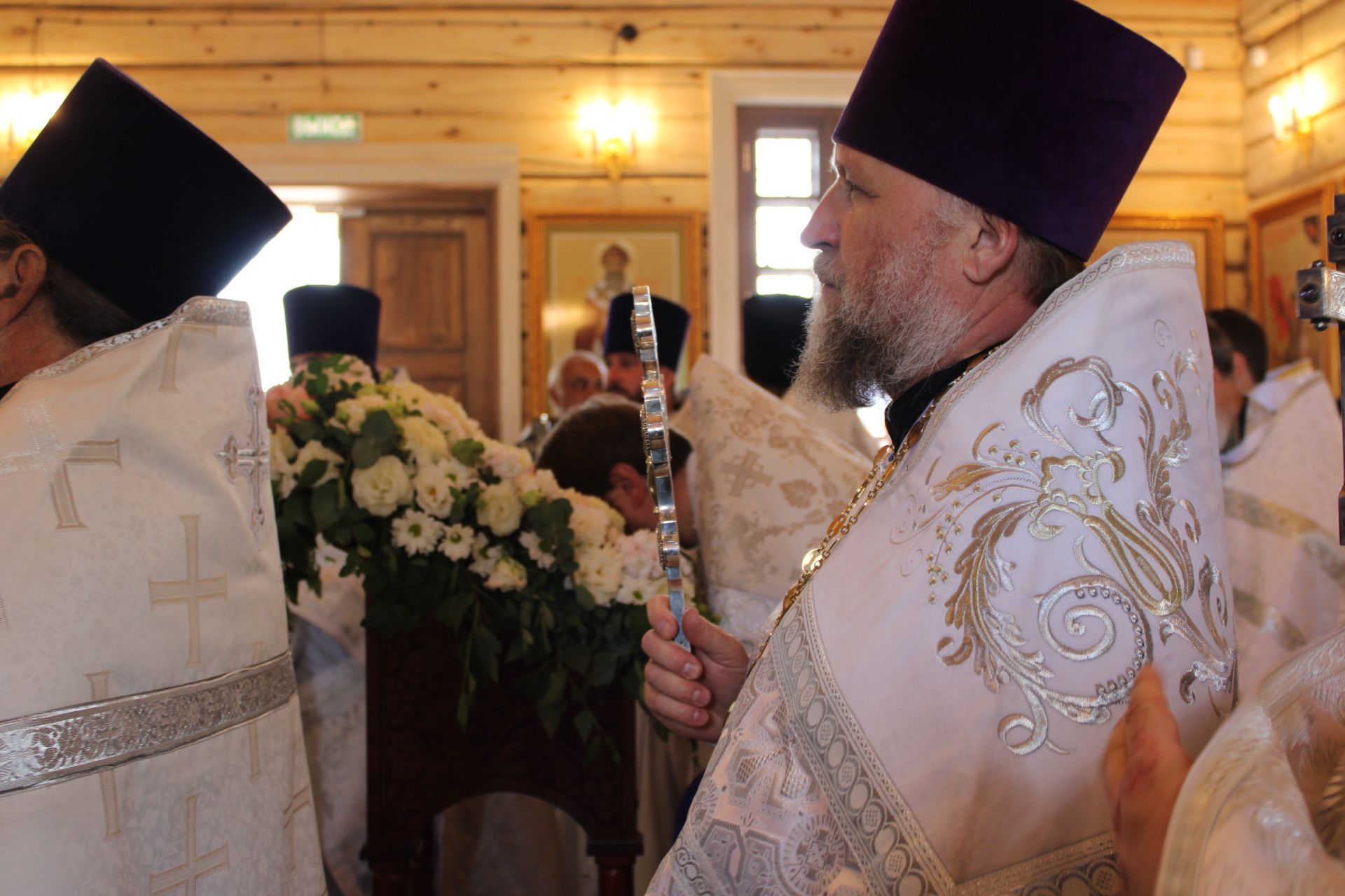 Югары Багражда реставрациядән соң  Изге Троица чиркәве ачылды