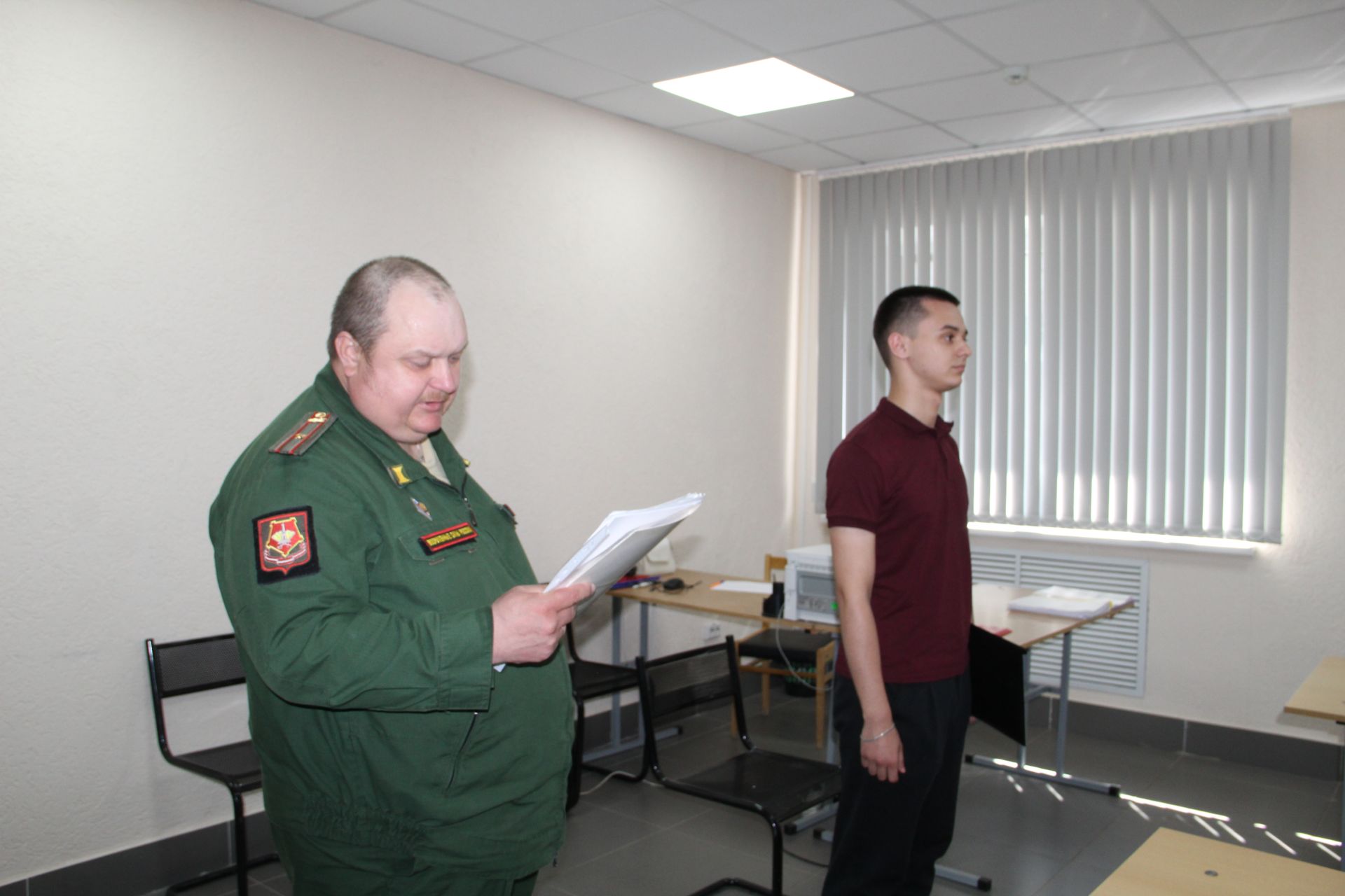 Зәйдә хәрби хезмәткә чакыру комиссиясе егетләр белән җылы мөгалләмәдә аралашуга өстенлек бирә
