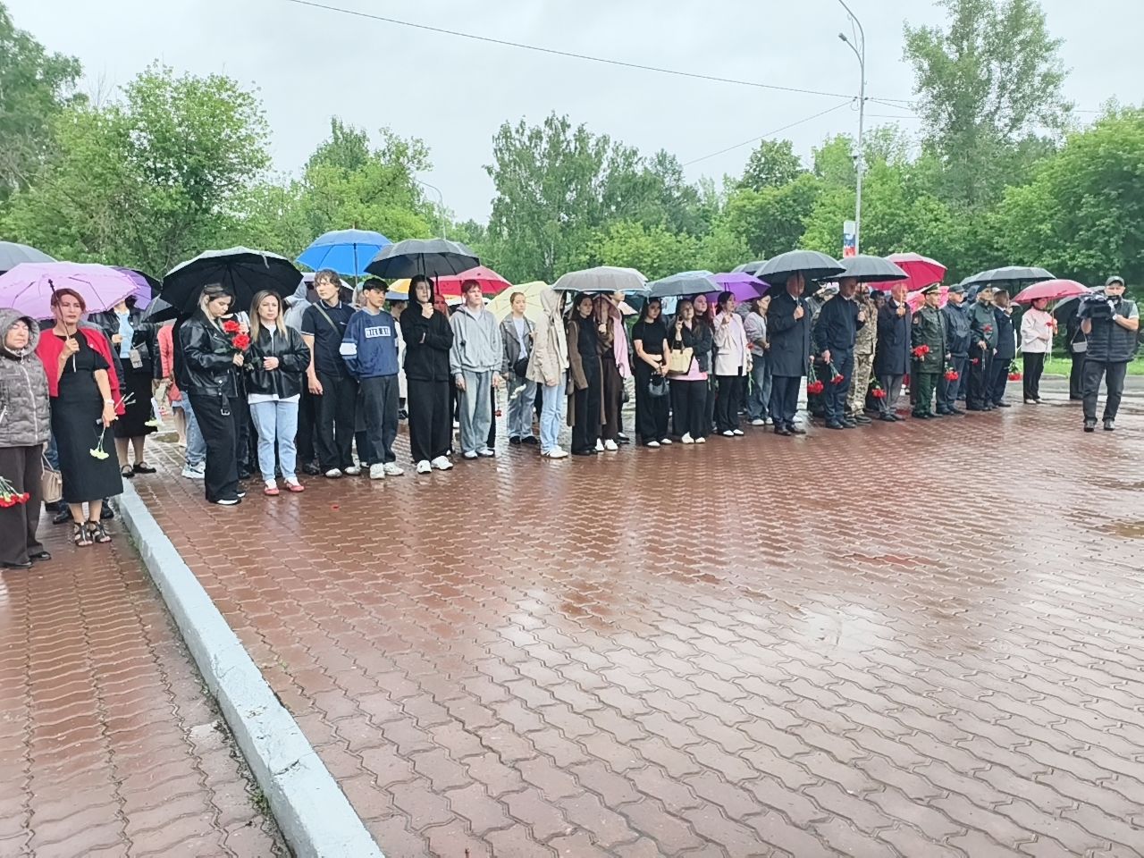 Заинцы почтили память погибших в Великой Отечественной войне