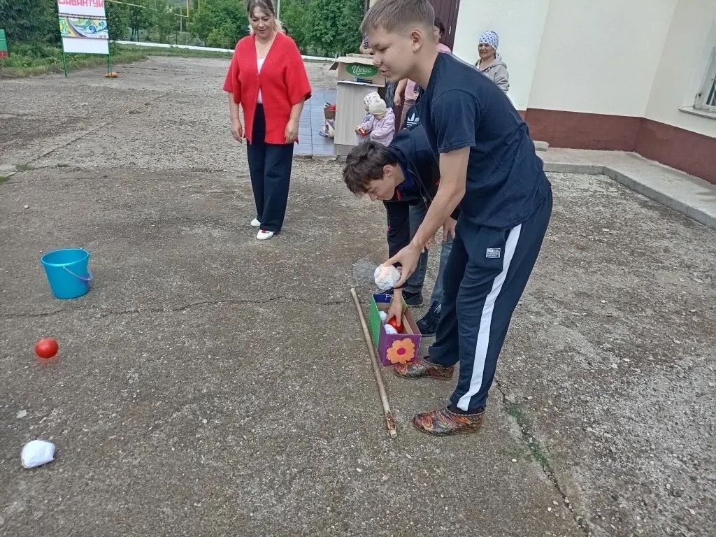 Югары Мәлемдә балалар өчен Сабантуй уздырылды