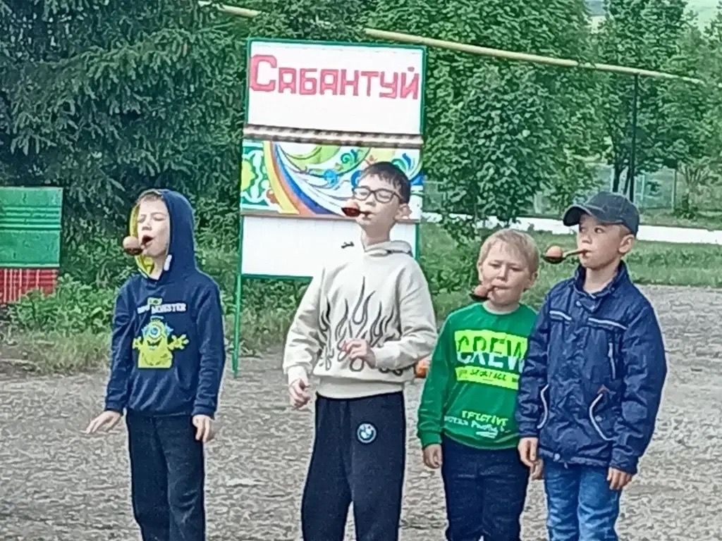 Югары Мәлемдә балалар өчен Сабантуй уздырылды
