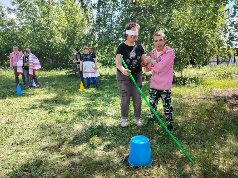 Зәйдә социаль хезмәт алучыларга Сабантуй бәйрәме оештырылды